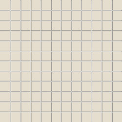 Miniworx 2.5x2.5 Miniworx RAL 0809005 Cream Mosaic Matt | Ceramic mosaics | VitrA Bathrooms